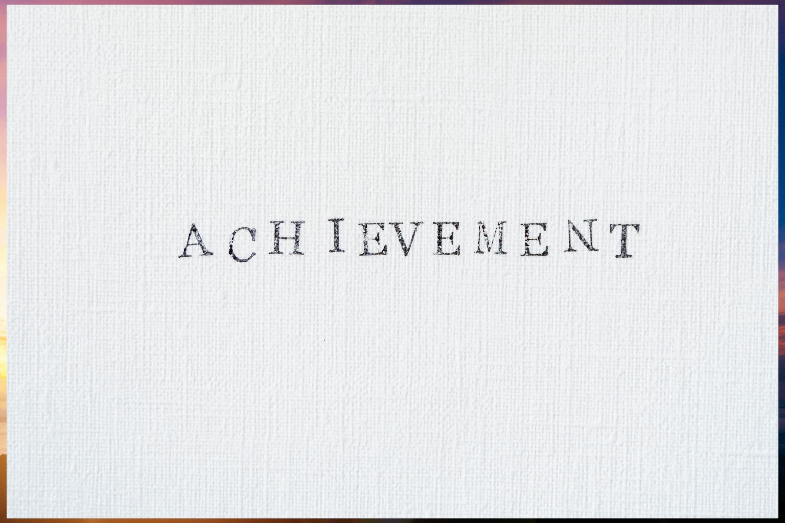 From Goals to Achievement: The Formula for Peak Performance